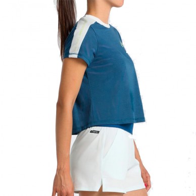 Maglietta Bullpadel Bilma blu scuro vigore