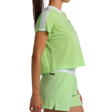 Maglietta Bullpadel Bilma verde mela