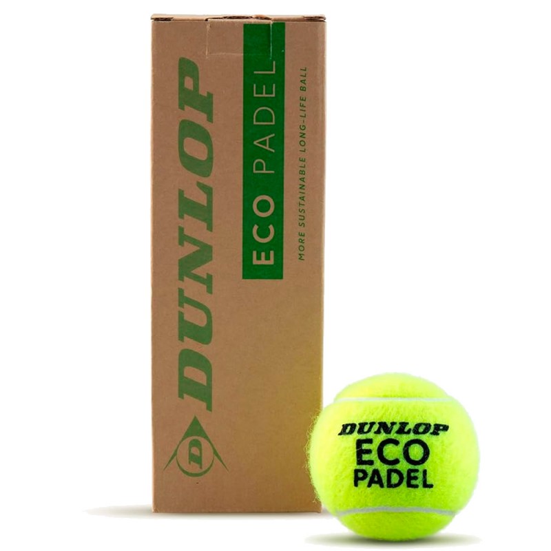 Tubo palline Dunlop Eco Padel Tubo palline Dunlop Eco Padel
