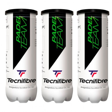 Pack 3 tubo palline Tecnifibre Padel Team