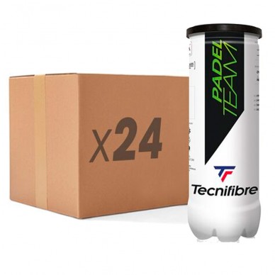 Cartone palline Tecnifibre Padel Team 24x3