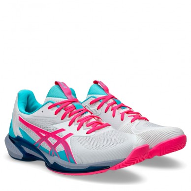 Scarpe Asics Solution Speed FF 3 Padel white hot pink 2025