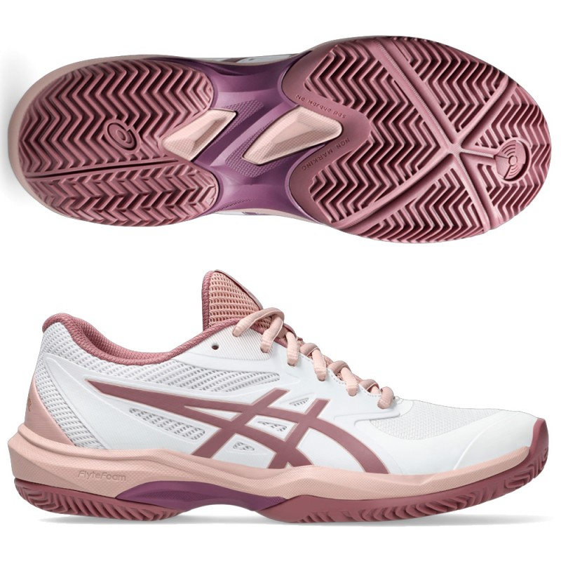 Scarpe Asics Game FF Padel white purple oxide 2025 Scarpe Asics Game FF Padel white purple oxide 2025