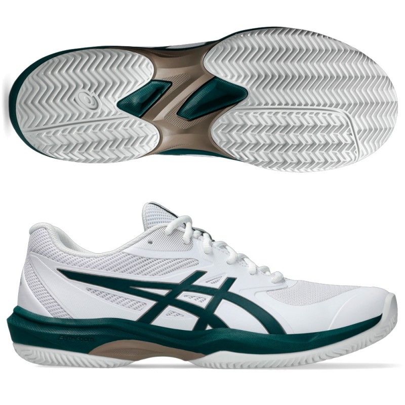 Scarpe Asics Game FF Clay white saxon green 2025
