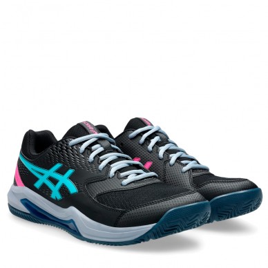 Scarpe Asics Gel Dedicate 8 Padel Black energy aqua 2025