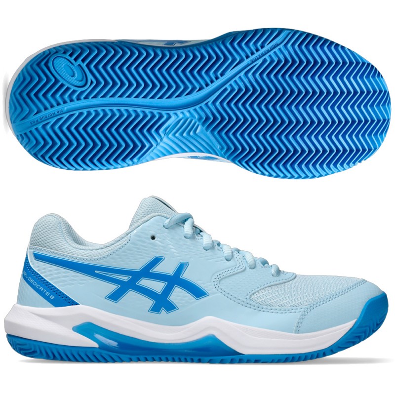 Scarpe Asics Gel Dedicate 8 Clay light blue coast 2025 Scarpe Asics Gel Dedicate 8 Clay light blue coast 2025
