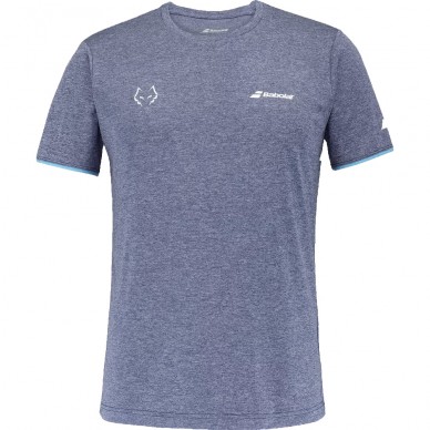 Maglietta Babolat Crew Neck Tee Lebrón Blu