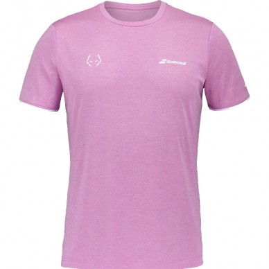Maglietta Babolat Crew Neck Tee Lebrón Rosa