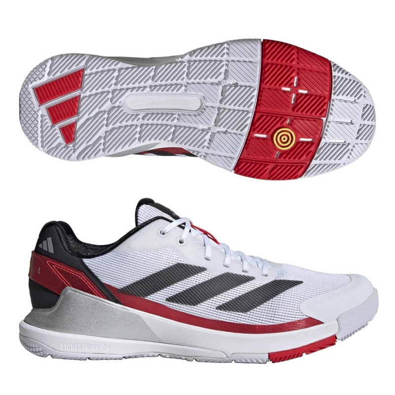 Scarpe Adidas Crazyquick LS Padel M FTWR White core black 2025 Scarpe Adidas Crazyquick LS Padel M FTWR White core black 2025