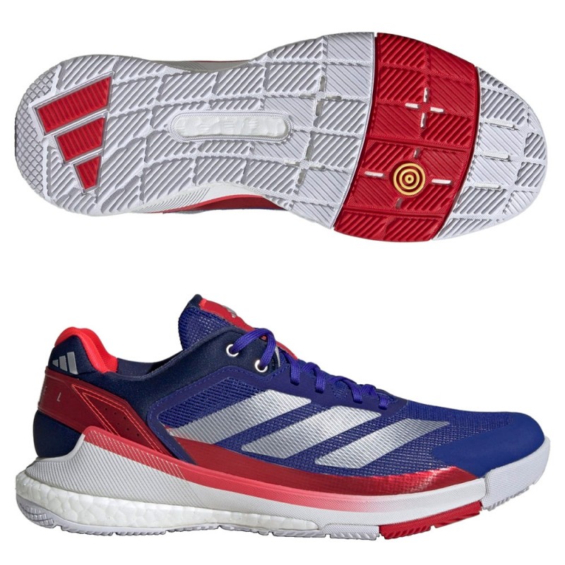 Scarpe Adidas Crazyquick Boost Padel M Lucid Blue Silver 2025 Scarpe Adidas Crazyquick Boost Padel M Lucid Blue Silver 2025