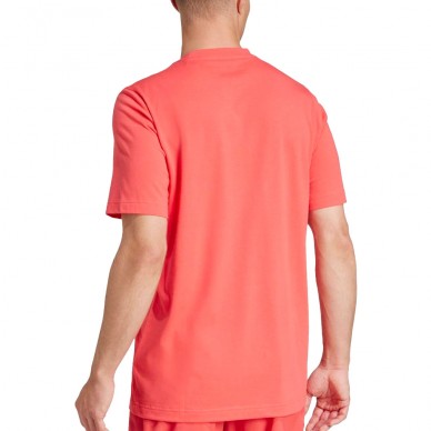 Maglietta Adidas M TNS Logo rossa