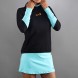Felpa Endless Breath Line Black Aqua
