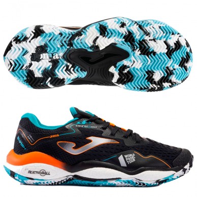Scarpe Joma Smash 2301 black turquoise 2024