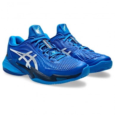 Scarpe Asics Court FF3 Novak Clay tuna blue pure silver 2025