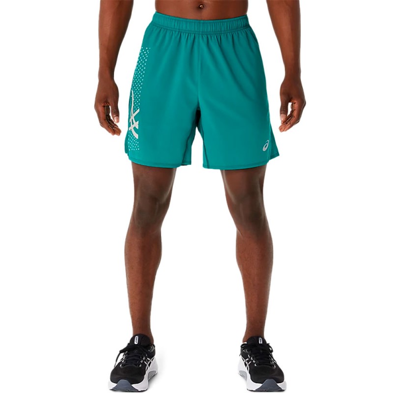 Pantaloncini Asics Icon 7In verdi