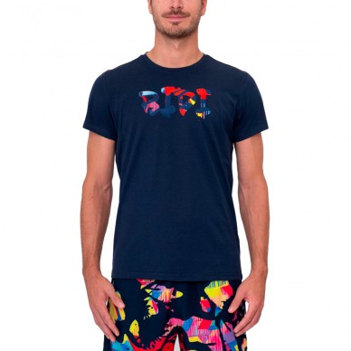 Maglietta Bidi Badu Wild Arts Chill Tee blu marino