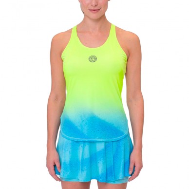 Maglietta Bidi Badu Beach Spirit Tank gialla blu