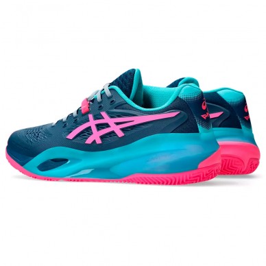 Scarpe Asics Gel Resolution X Padel mako blue hot pink 2025