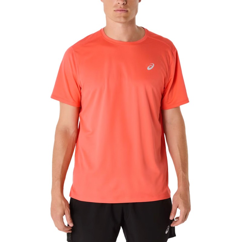 Maglietta Asics Core SS Top coral