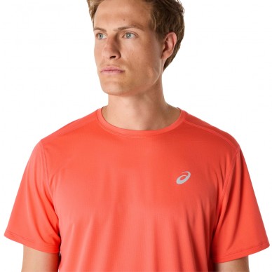 Maglietta Asics Core SS Top coral
