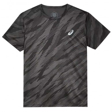 Maglietta Asics Core All over Print SS Top nera