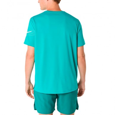 Maglietta Asics Icon SS Top turchese