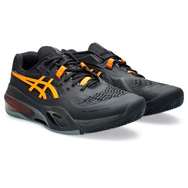 Scarpe Asics Gel Resolution X Clay black shocking orange 2025