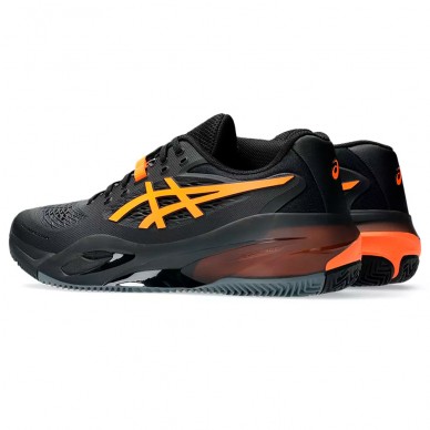 Scarpe Asics Gel Resolution X Clay black shocking orange 2025