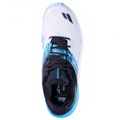 Scarpe Babolat Movea 2 Men white cyan blue 2025