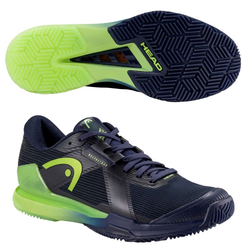 Scarpe Head Sprint Pro 4.0 navy lima 2025 Scarpe Head Sprint Pro 4.0 navy lima 2025