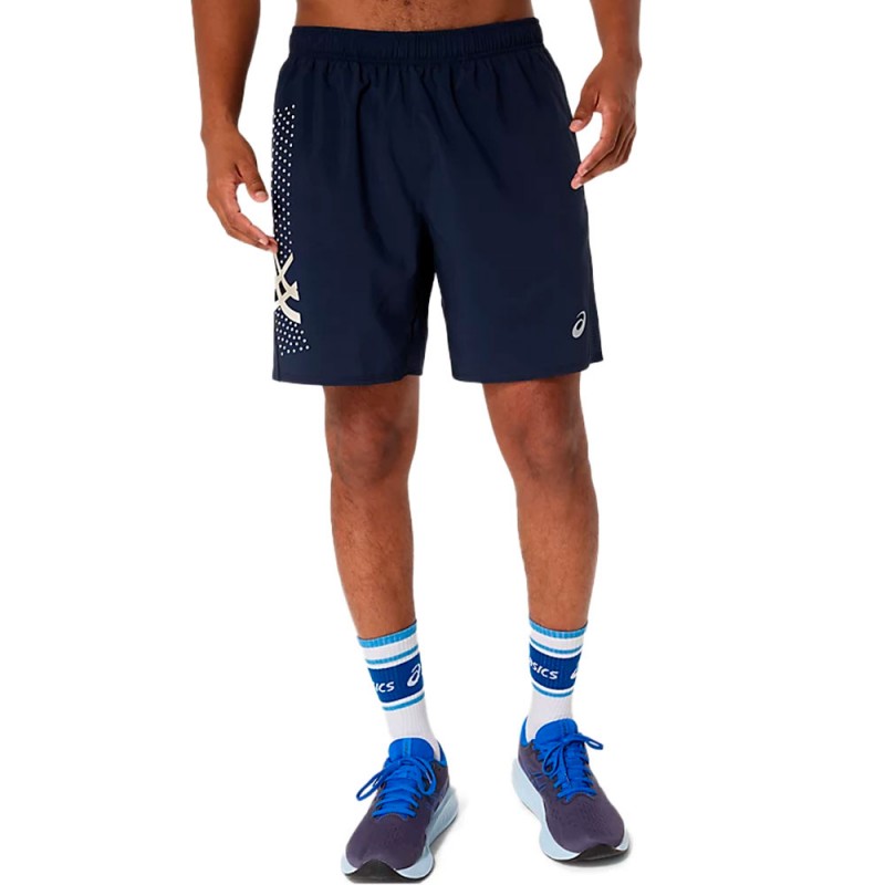 Pantaloncini Asics Icon 7In blu marino