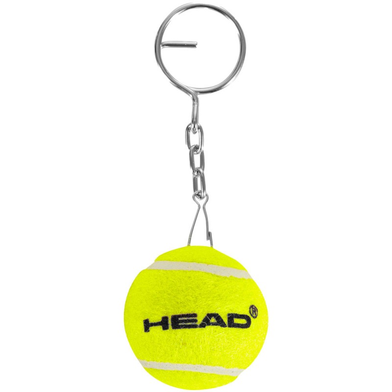 Portachiavi Head Mini Pallina giallo Portachiavi Head Mini Pallina giallo