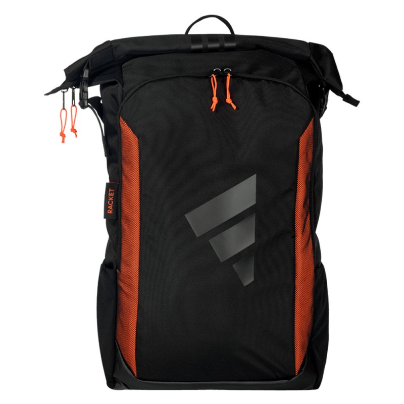 Zaino Adidas Multigame 3.4 nero arancione 2025 Zaino Adidas Multigame 3.4 nero arancione 2025