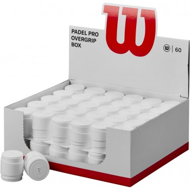 Wilson cube Padel Pro 60 overgrips bianchi