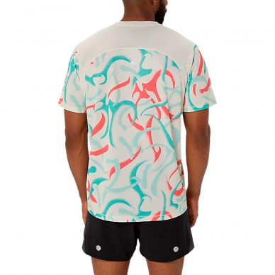 Maglietta Asics Road All Over Print multicolor