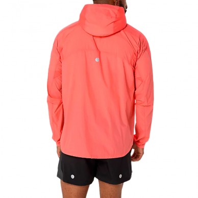 Giubbotto Asics Road Packable corallo