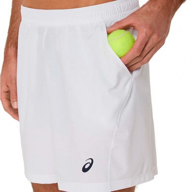 Pantaloncini Asics Court 7IN bianco