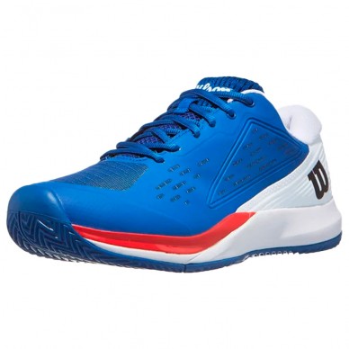 Scarpe Wilson Rush Pro Ace Clay Blue White 2025