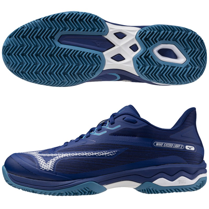 Scarpe Mizuno Wave Exceed Light CC bellwether blue 2025