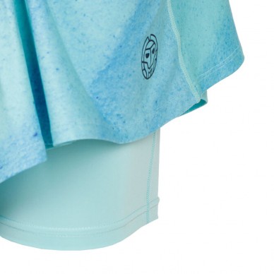 Gonna Bidi Badu Beach Spirit Printed Wavy blu