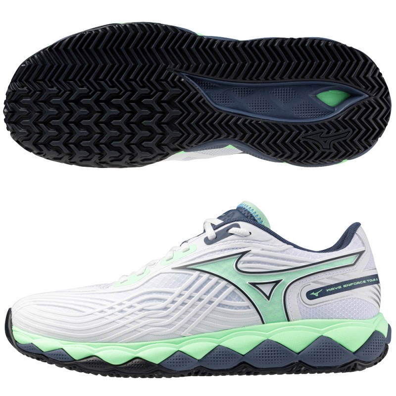 Scarpe Mizuno Wave Enforce Tour 2 CC bianche 2025