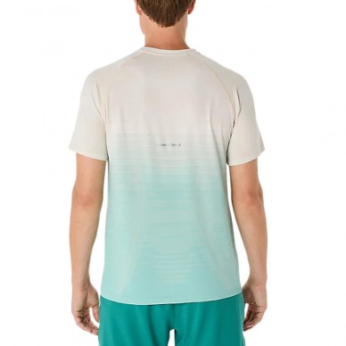 Maglietta Asics Seamless SS Top bianca verde