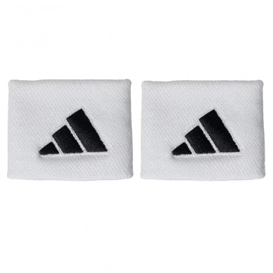 Polsini Adidas S bianche logo nero