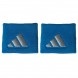 Polsini Adidas S blu con logo grigio