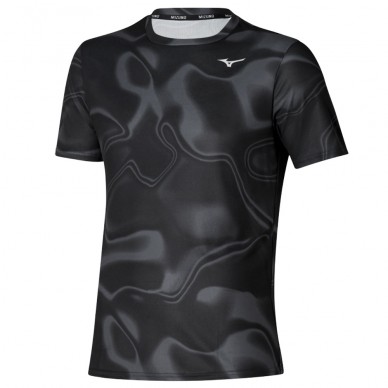 Maglietta Mizuno Core Graphic Tee nera