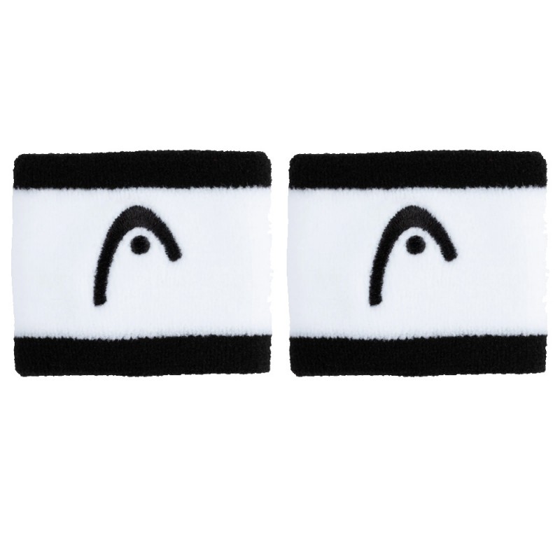 Polsini Head Striped 2.5 nere bianche