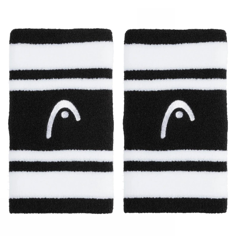 Polsini Head Striped 5 nere bianche Polsini Head Striped 5 nere bianche