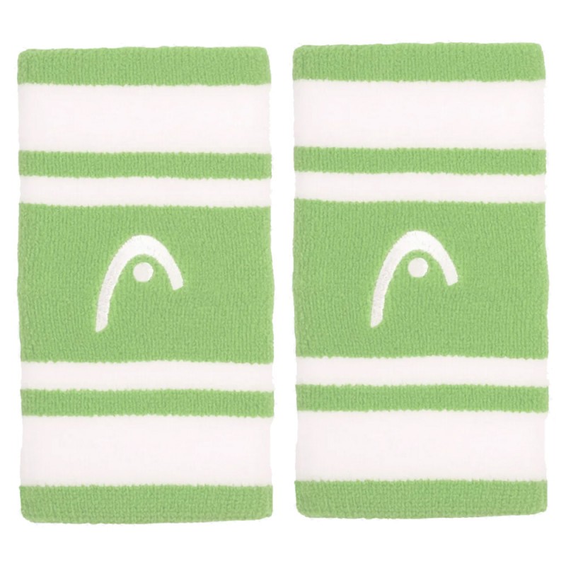 Polsini Head Striped 5 verdi bianche
