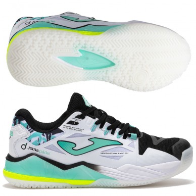 Scarpe Joma Spin Men 2542 white turquoise 2025
