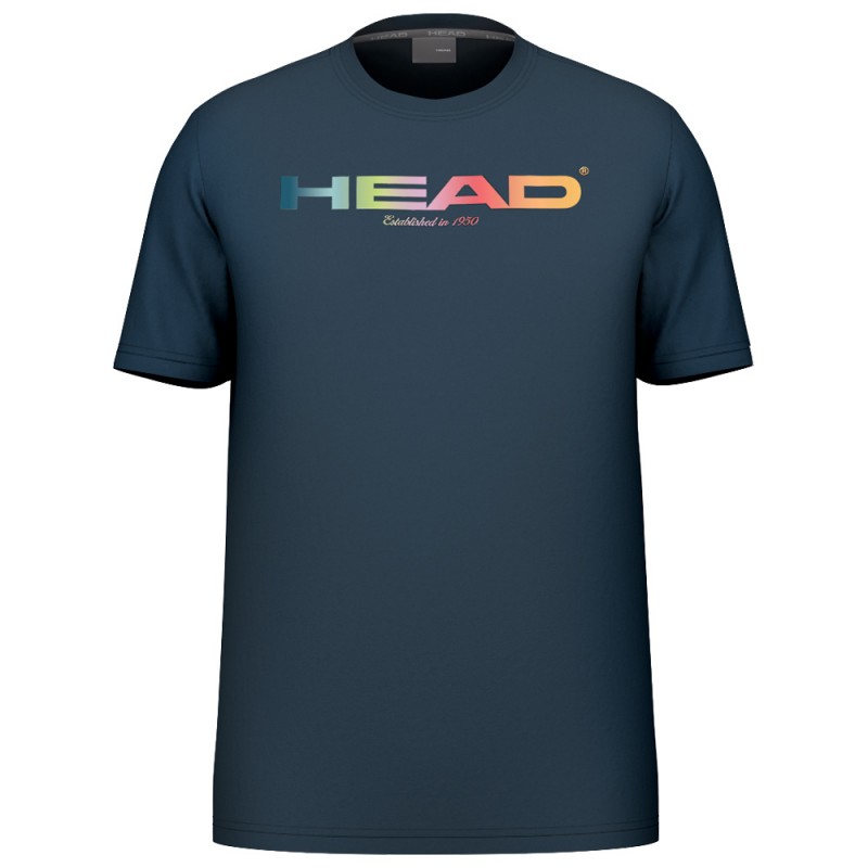 Maglietta Head Rainbow blu scuro Maglietta Head Rainbow blu scuro